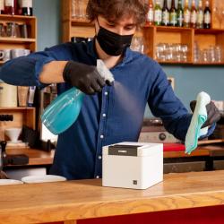Thumbnail-Photo: Introducing the first ever POS printers that help fight germs and...