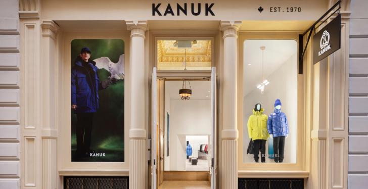 Store front of a fashion store named Kanuk; copyright: Eric Petschek...