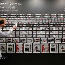 Thumbnail-Photo: Electronic shelf labels - electronically labeled...