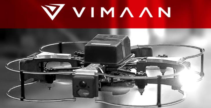 A flying drone; copyright: Vimaan