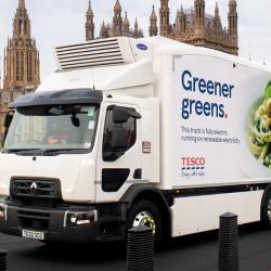 Thumbnail-Photo: Tesco electrifies deliveries to more than 400 stores...