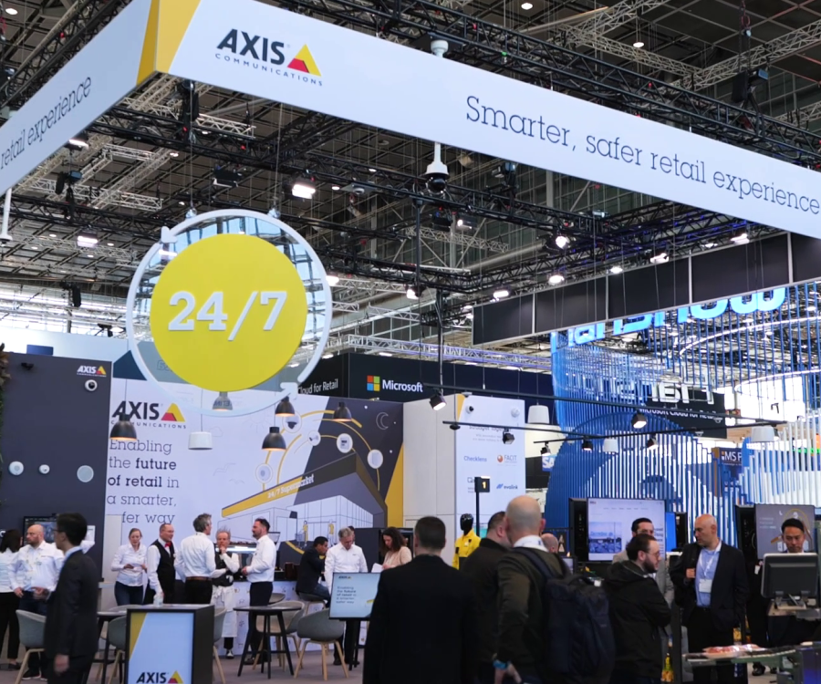 Photo: Hybrid stores with technology from Axis