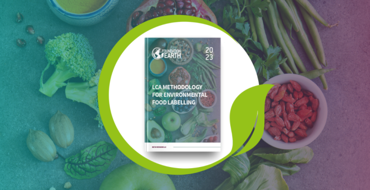 A book with the title LCA Methodology for environmental food labelling by...