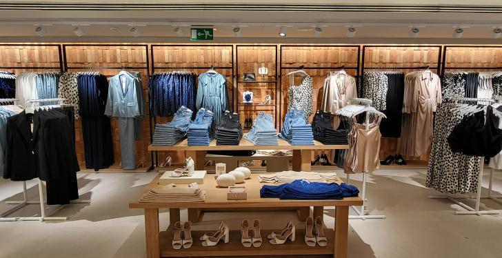 Interior view of the renovated store in Alicante