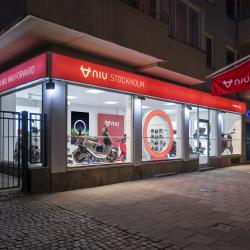 Thumbnail-Photo: NIU opens world’s first unmanned store for passenger vehicles in Sweden...