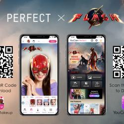 Thumbnail-Photo: Perfect Corp. and Warner Bros. partner for interactive AR movie try-on...