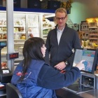 Photo: Exhibitors report on new checkout counter orders...