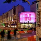 Photo: Facades and windows turn into luminous advertising spaces...