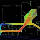 Color representation of the Axial Lines in a shopping mall and their...