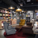 The Wizarding World Shop by Thalia Fireplace corner...