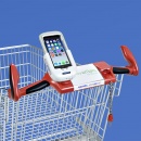 Photo: The little something extra for shopping carts...