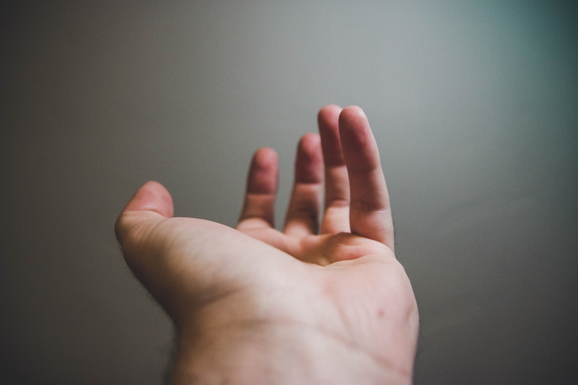 Palm of a hand; Source: NeONBRAND/Unsplash