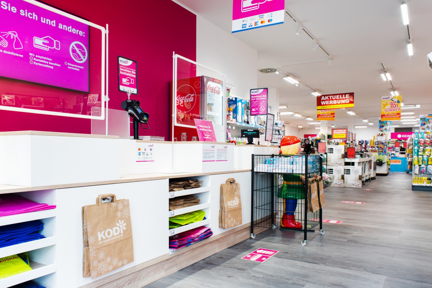 Photo: How lighting can be used profitably in the retail industry...