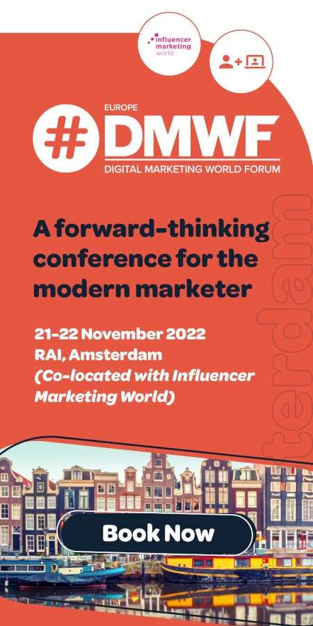 A marketing banner of the event DMWF 2022