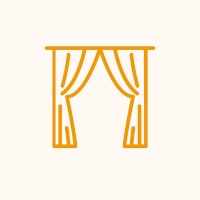 A window with curtains