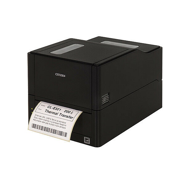A black CL-E321 printer