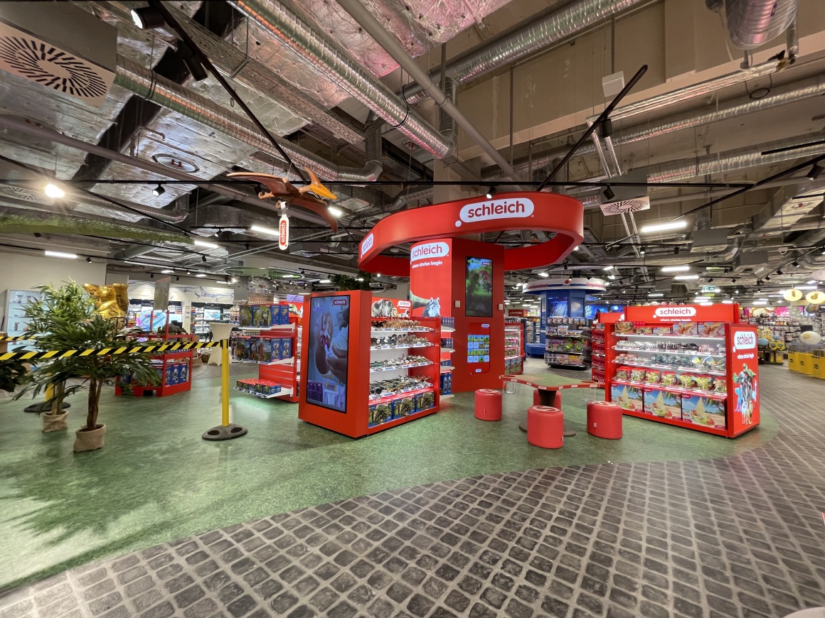 A large store in store from Schleich in Berlin.