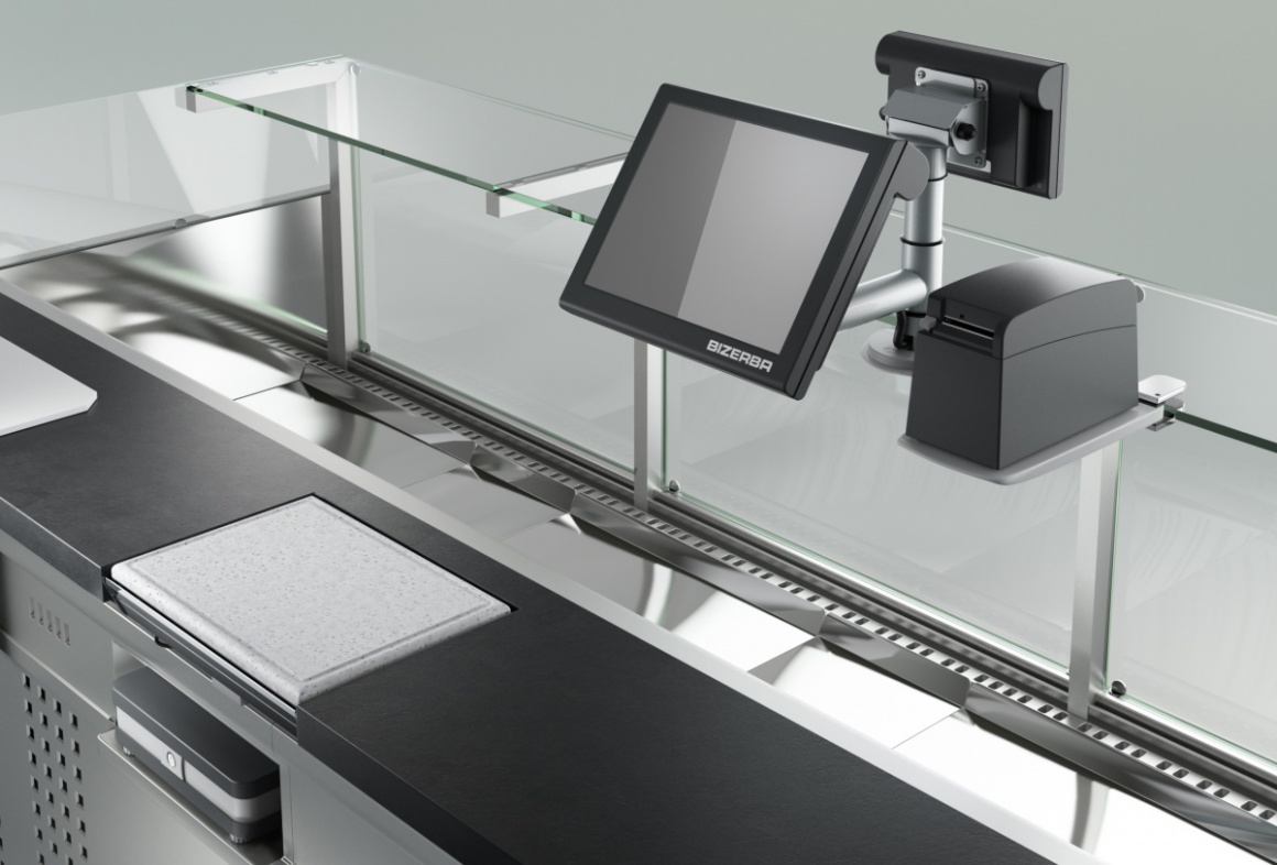 The modular K-Class Flex POS and weighing system.