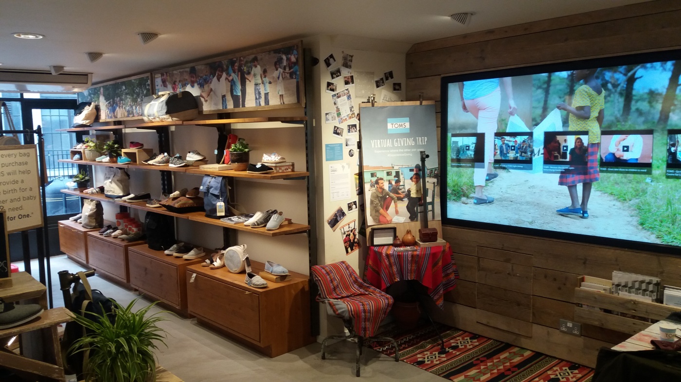 Photo: Toms: When shopping becomes a good deed