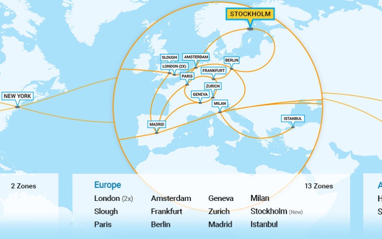 Photo: Interoute opens new cloud zone in Stockholm