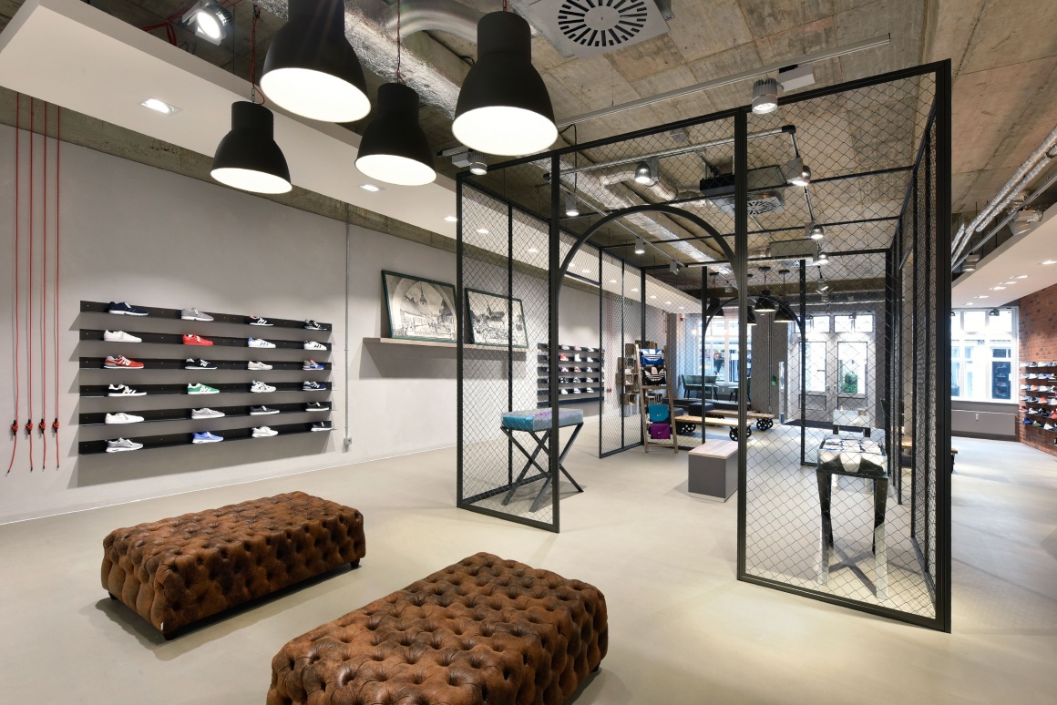 Photo: What shop design can look like: Sneakstar in Flensburg...