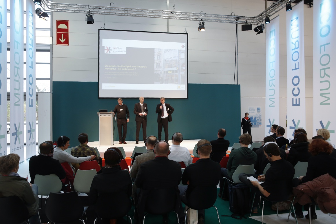 Eco Forum during EuroShop 2014.