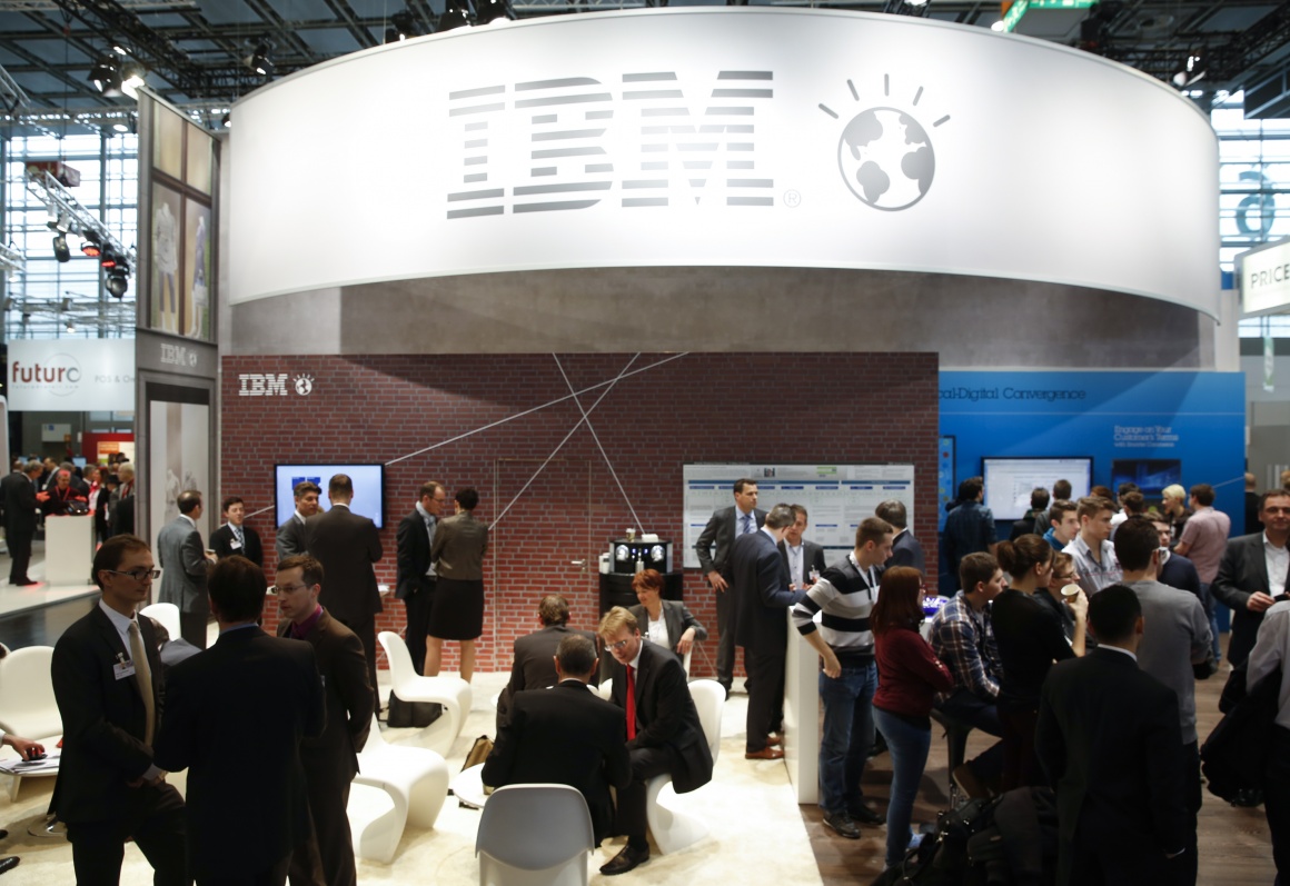 IBM at EuroShop 2014.