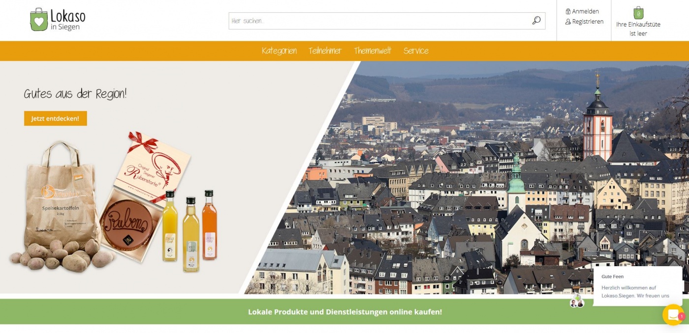 Photo: Lokaso Siegen effectively strengthens the regional retail sector...