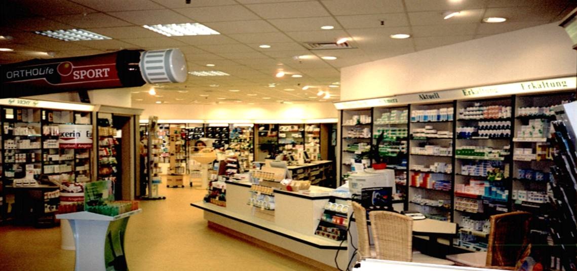 Pharmacy before reconstruction