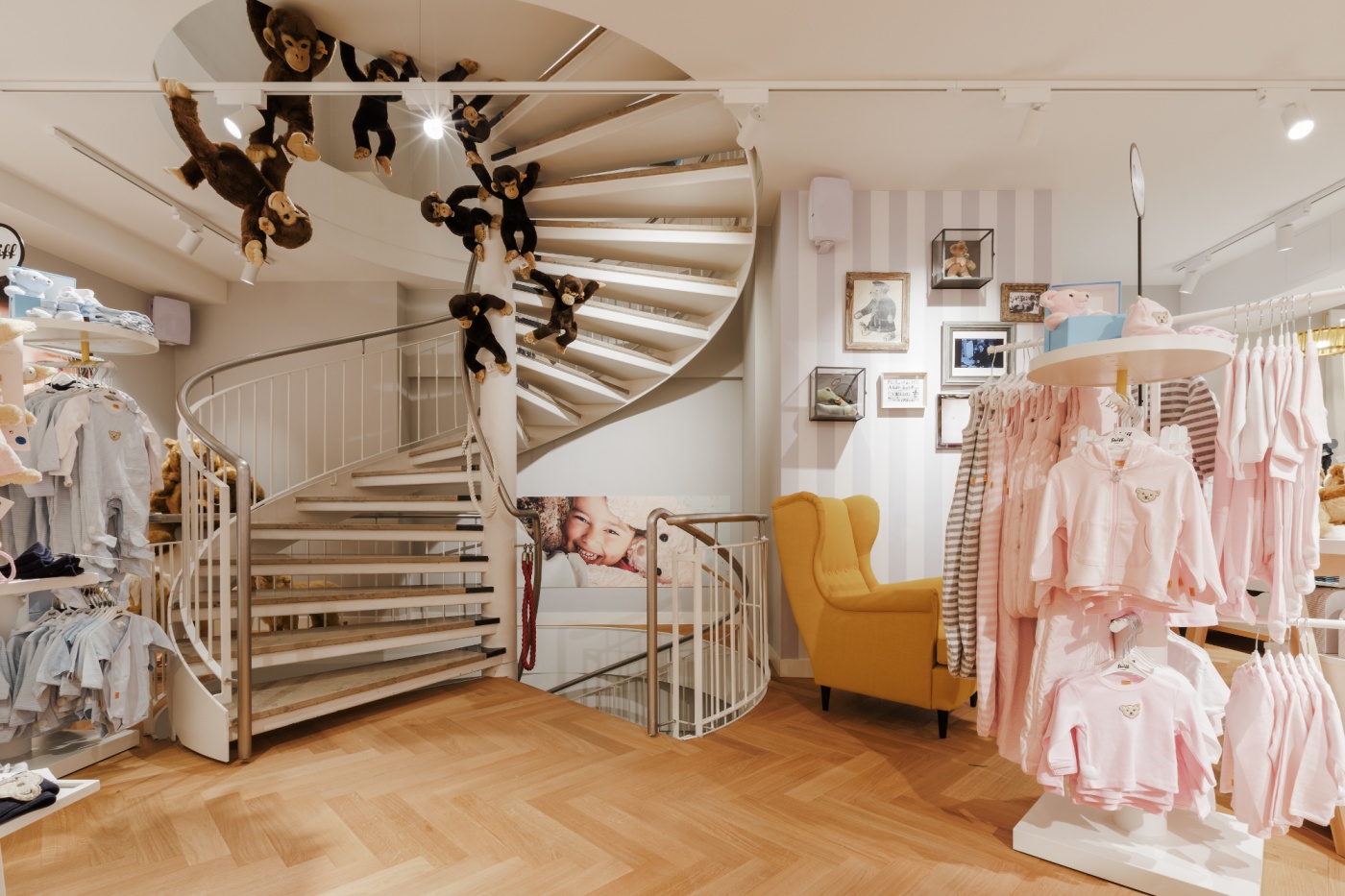 Photo: What shop design can look like: the Steiff flagship store in Munich...