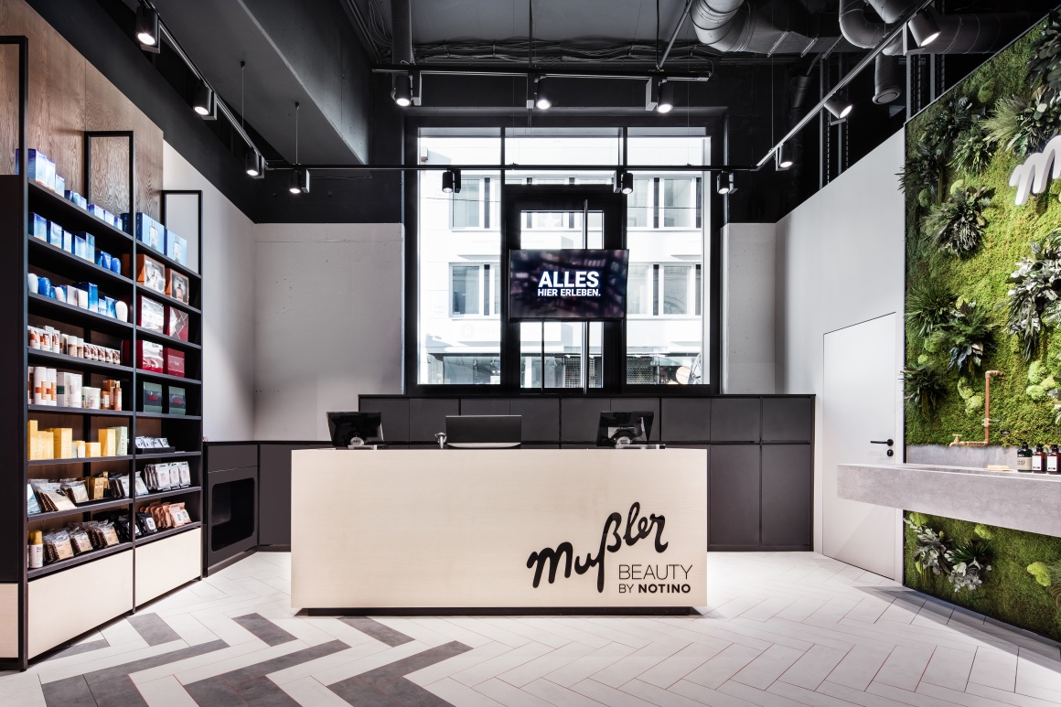 Photo: What shop design can look like: The unique store of Mußler Beauty by...