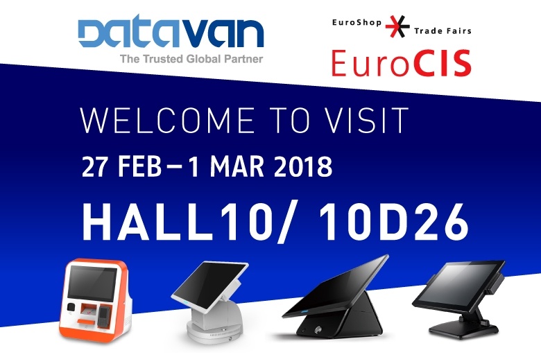 Photo: Explore DataVan’s latest revolutionary retail solutions at EuroCIS 2018...