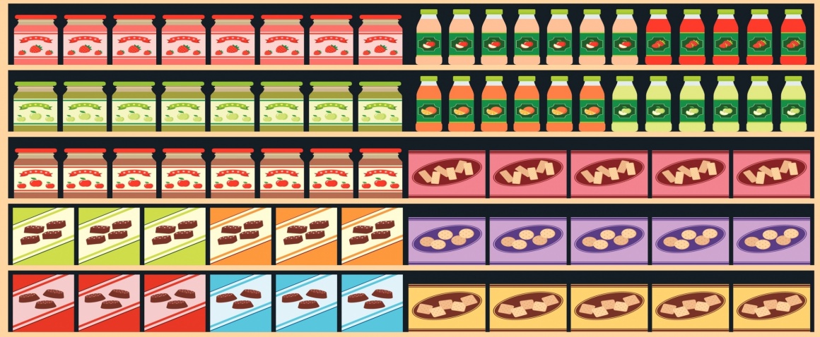 Products of supermarket; Copyright: panthermedia.net/gurZZZa...