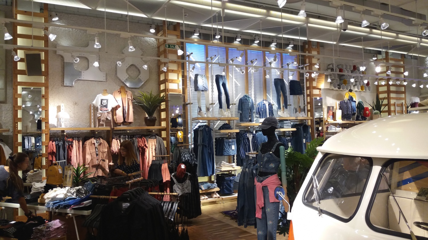 Photo: What shop design can look like: Pull & Bear in Ourense, Spain...