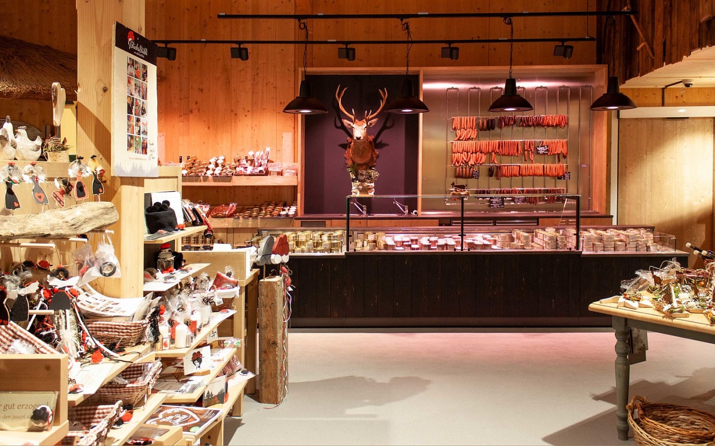 Photo: What shop design can look like: Marktscheune in Berghaupten...