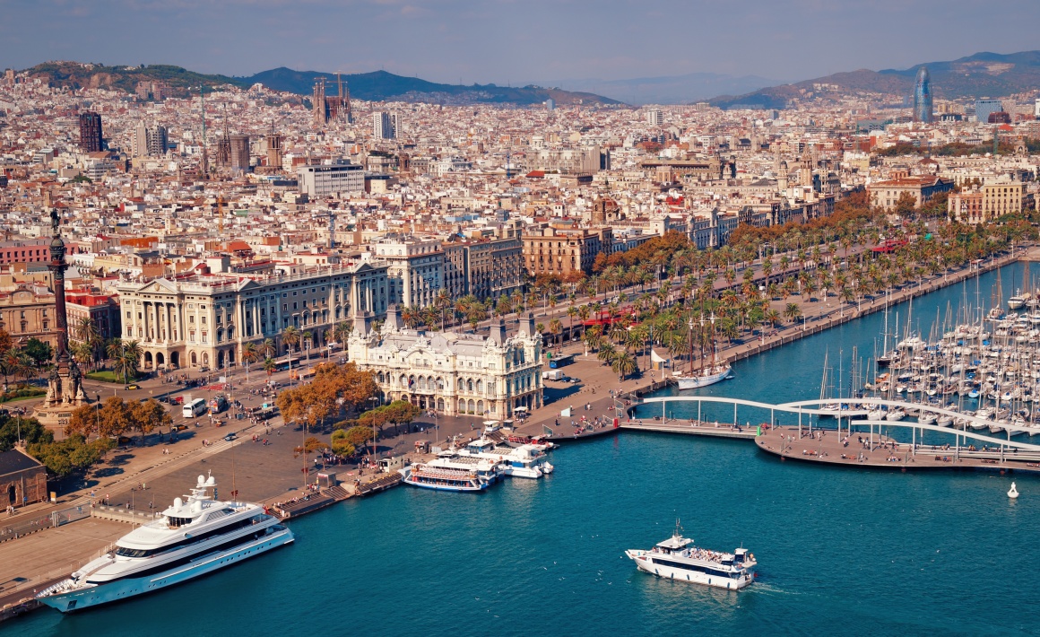 Barcelona skyline