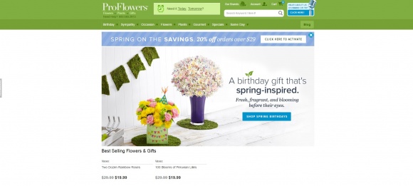 ProFlowers ranks highest in customer satisfaction, performing well across all...
