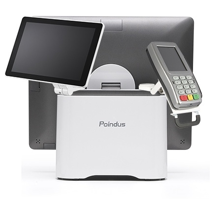 A payment terminal for a point of sale with screen and card payment device...