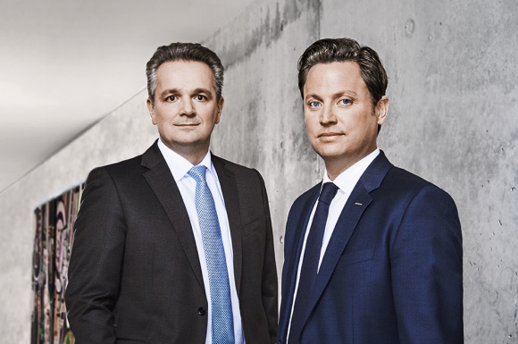 The Bizerba Managing Directors: Stefan Junker (left) and Andreas Wilhelm Kraut...