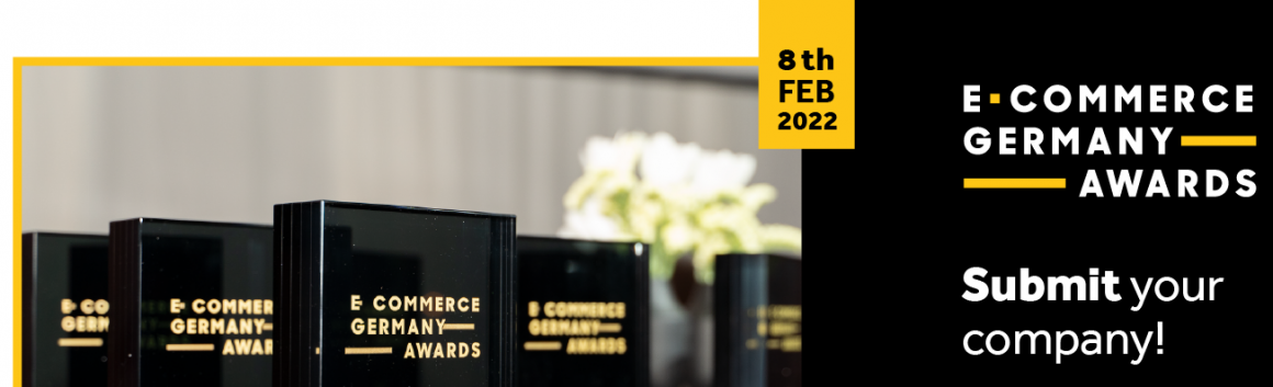 Infobanner from E-Commerce Germany Award
